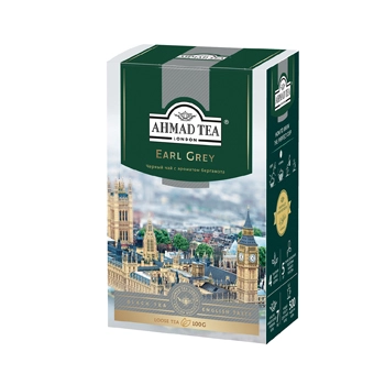 Черный чай Ahmad Tea Earl Grey листовой