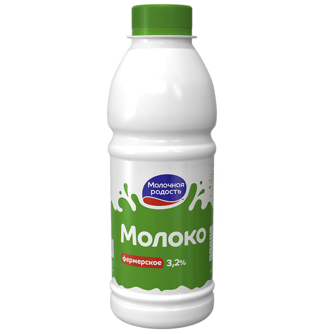 Молоко Молочная радость 3.2%