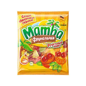 Мармелад Mamba Фруктовый микс  72 гр.