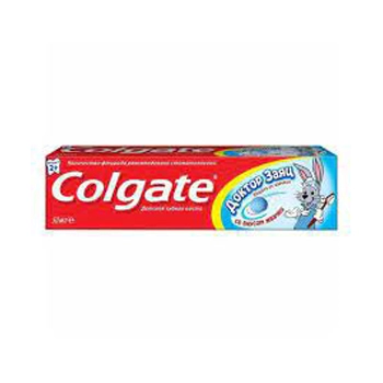 Colgate Зубная паста "Доктор Заяц" вкус жвачки, 50 мл