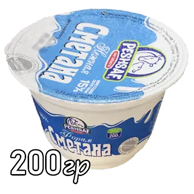 Сметана Peshsaf 15%
