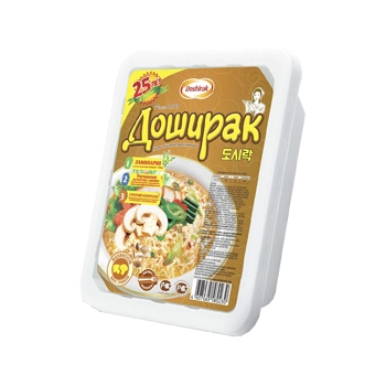 Лапша Доширак со вкусом грибов