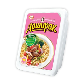 Лапша Доширак со вкусом телятины