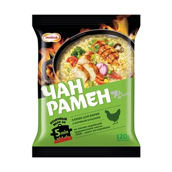 Лапша Доширак Чан рамен со вкусом курицы