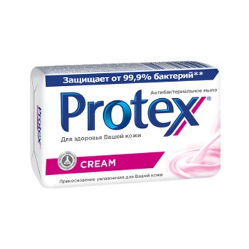 Твердое мыло Protex Cream Антибактериальное
