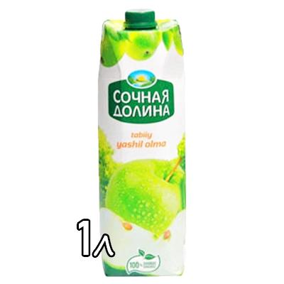 Сок Сочная Долина яблоко
