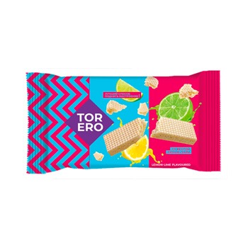 Вафли Torero со вкусом лимон-лайм 200 гр.