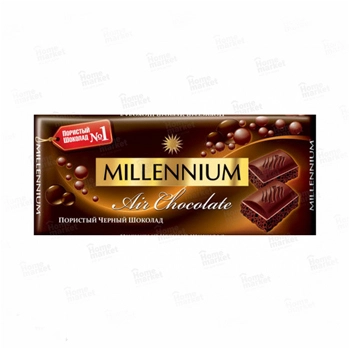 Шоколад MILLENIUM пористый чёрный.