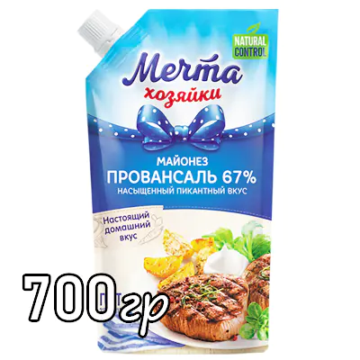 Майонез Мечта хозяйки Провансаль 67%