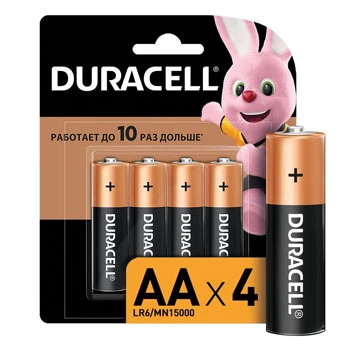 Батарейка Durasell АА 4шт