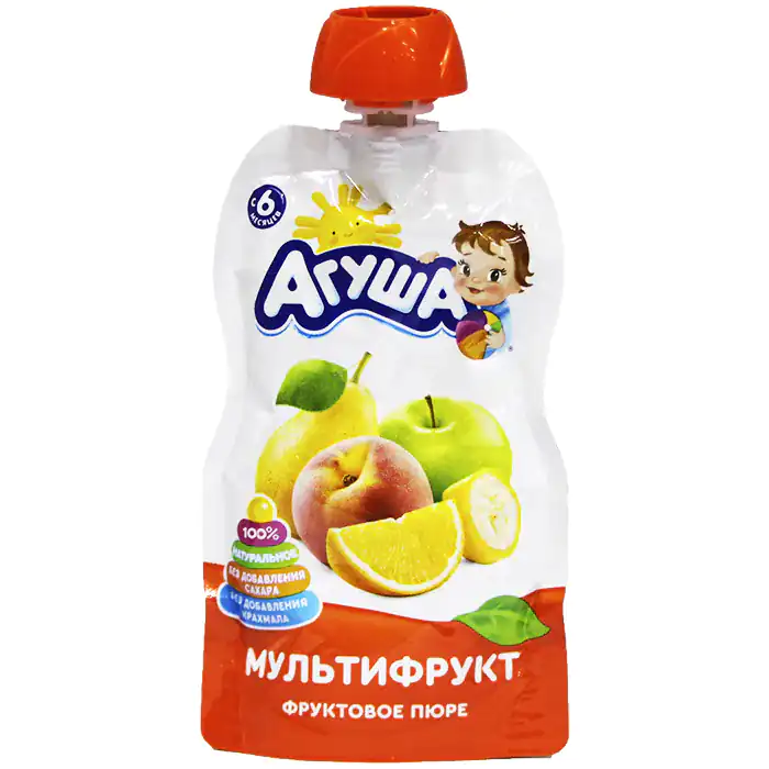 Пюре Агуша Мультифрукт
