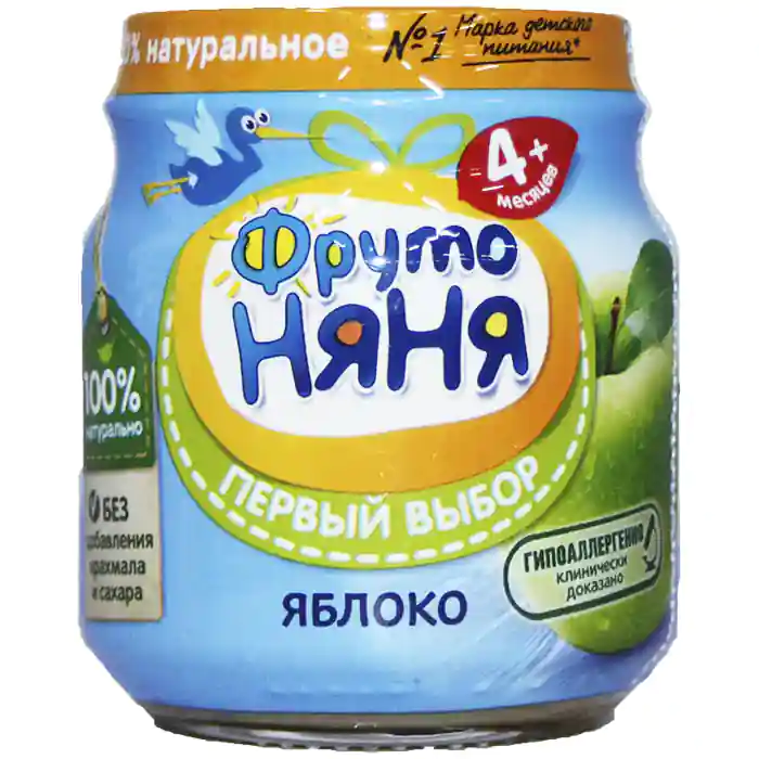 Пюре ФрутоНяня Яблоко