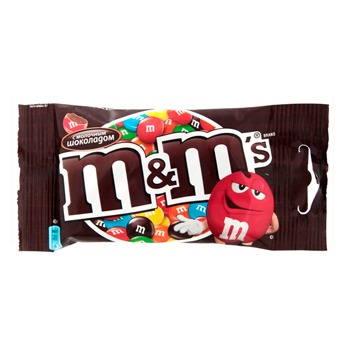 Драже M&M's с Молочным Шоколадом 45 гр