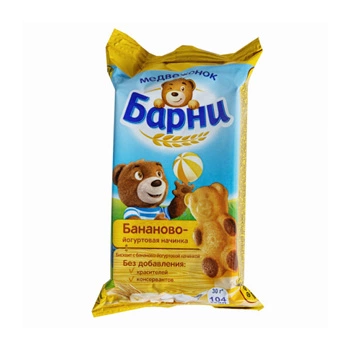 Бисквит Барни банан йогурт 30 гр.