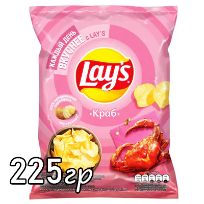 Чипсы Lay`s Краб