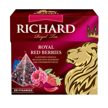 Фрукто травяной чай Richard Royal Red Berries 20 пирамидок