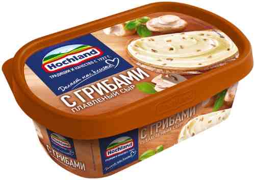 Сыр плавленый Hochland с грибами 55% 200г