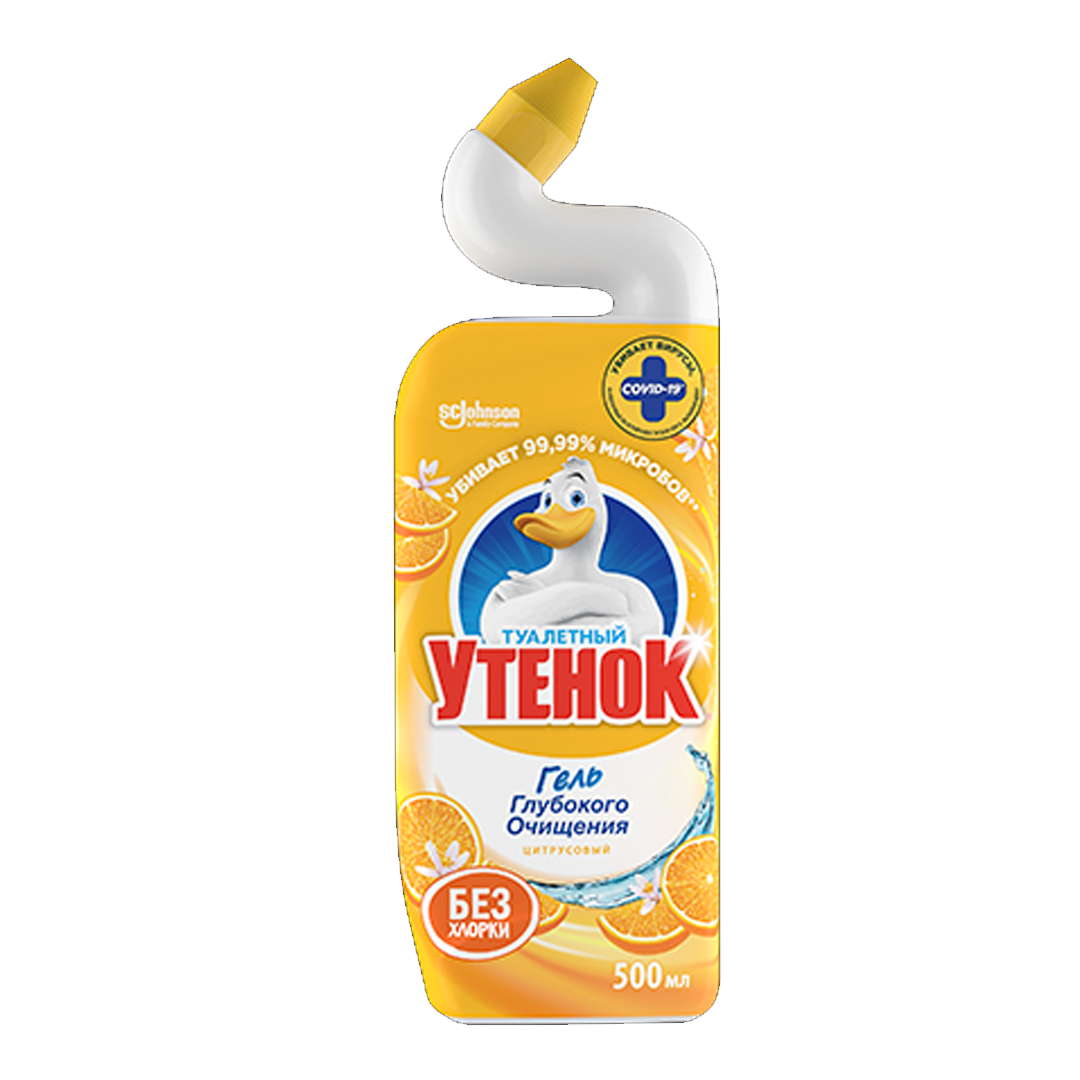 Чистящее средство Утенок туалетный Цитрусовый 5в1