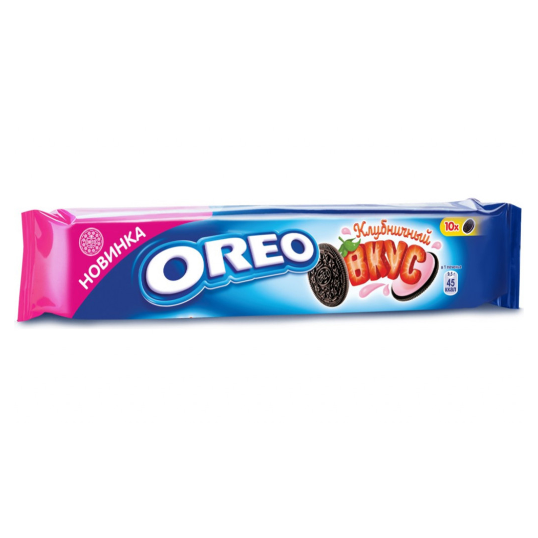 Печенье сахарное OREO клубничный