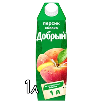 Сок Добрый персик яблоко
