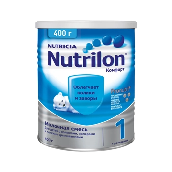 Молочная смесь Nutrilon Комфорт PronutriPlus 1 с рождения