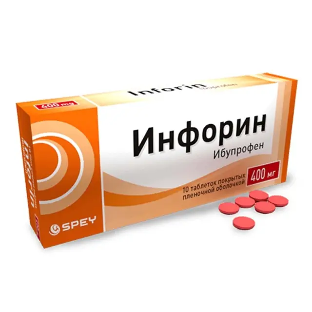 Инфорин тб 400мг №10