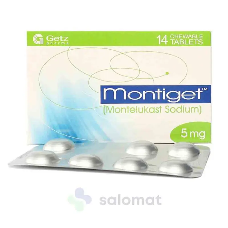 Монтигет тб 5мг №14
