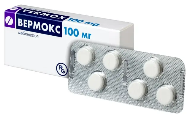 Вермокс тб 100мг №6